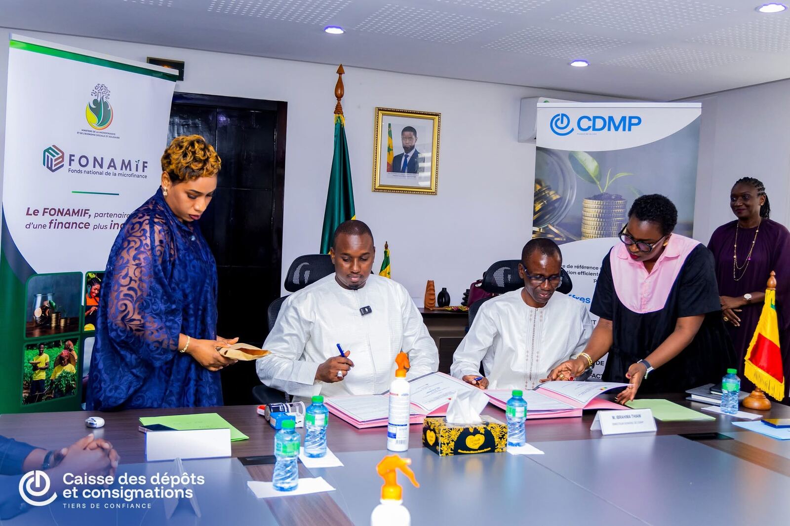Signature de la convention CDMP – FONAMIF